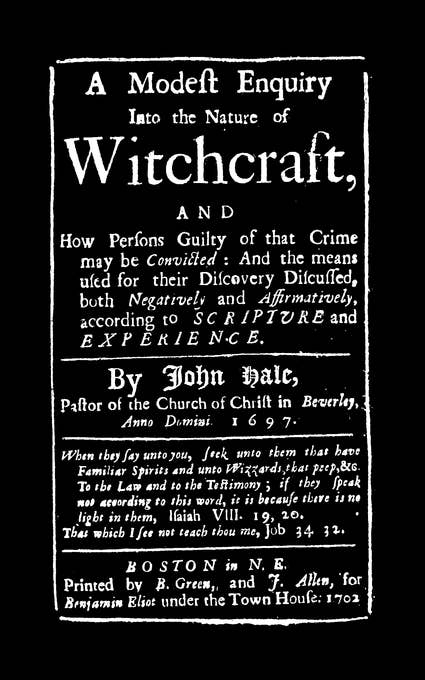 A Modest Enquiry into the Nature of Witchcraft - Spiral Circle