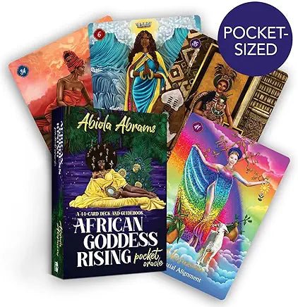 African Goddess Rising Pocket Oracle - Spiral Circle