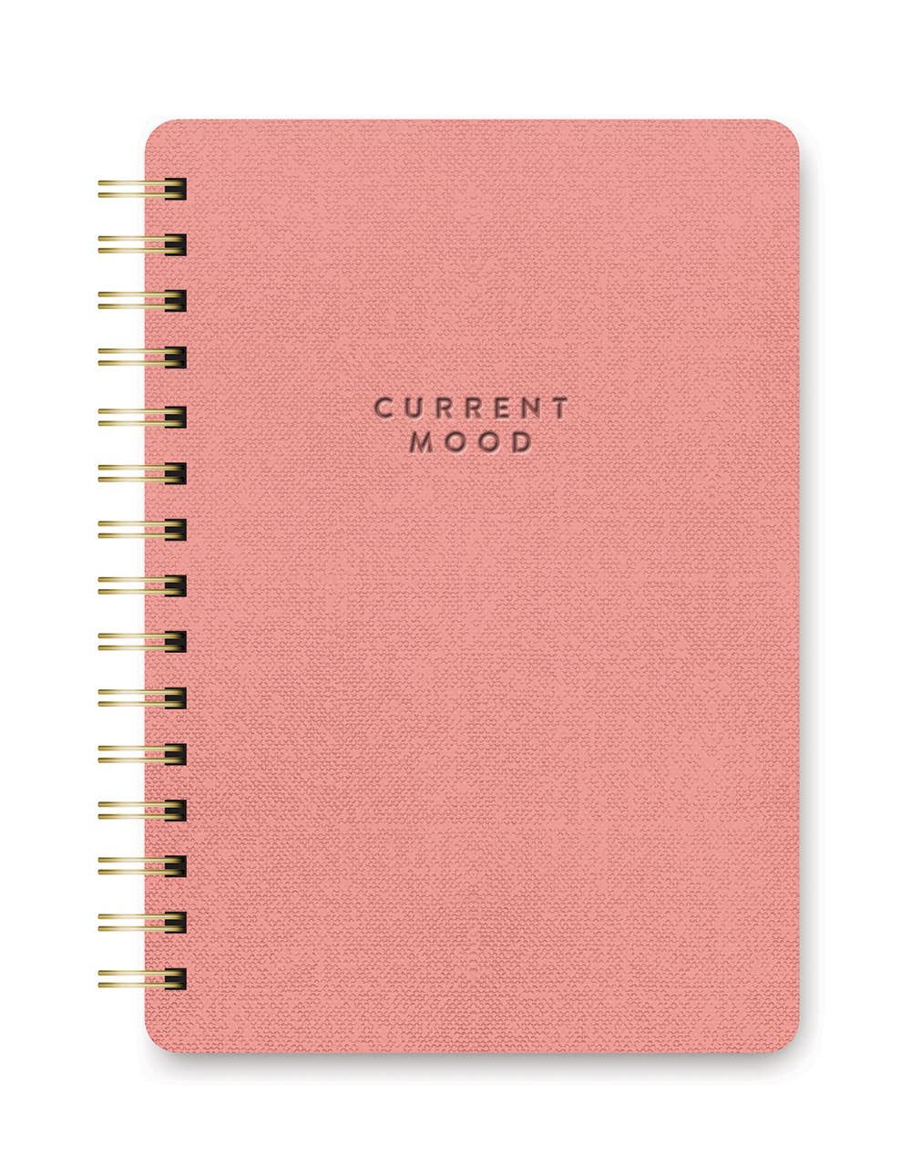 Agatha Notebooks - Current Mood (Coral Pink) - Spiral Circle