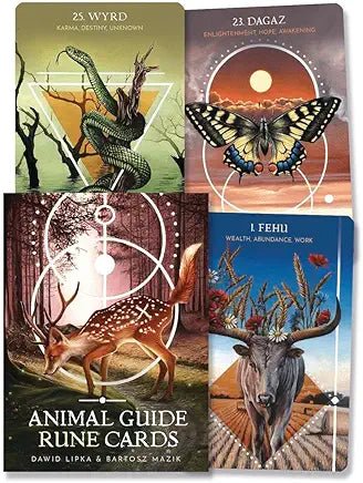 Animal Guide Rune Cards - Spiral Circle