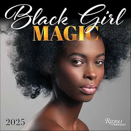 Black Girl Magic 2025 Calendar - Spiral Circle