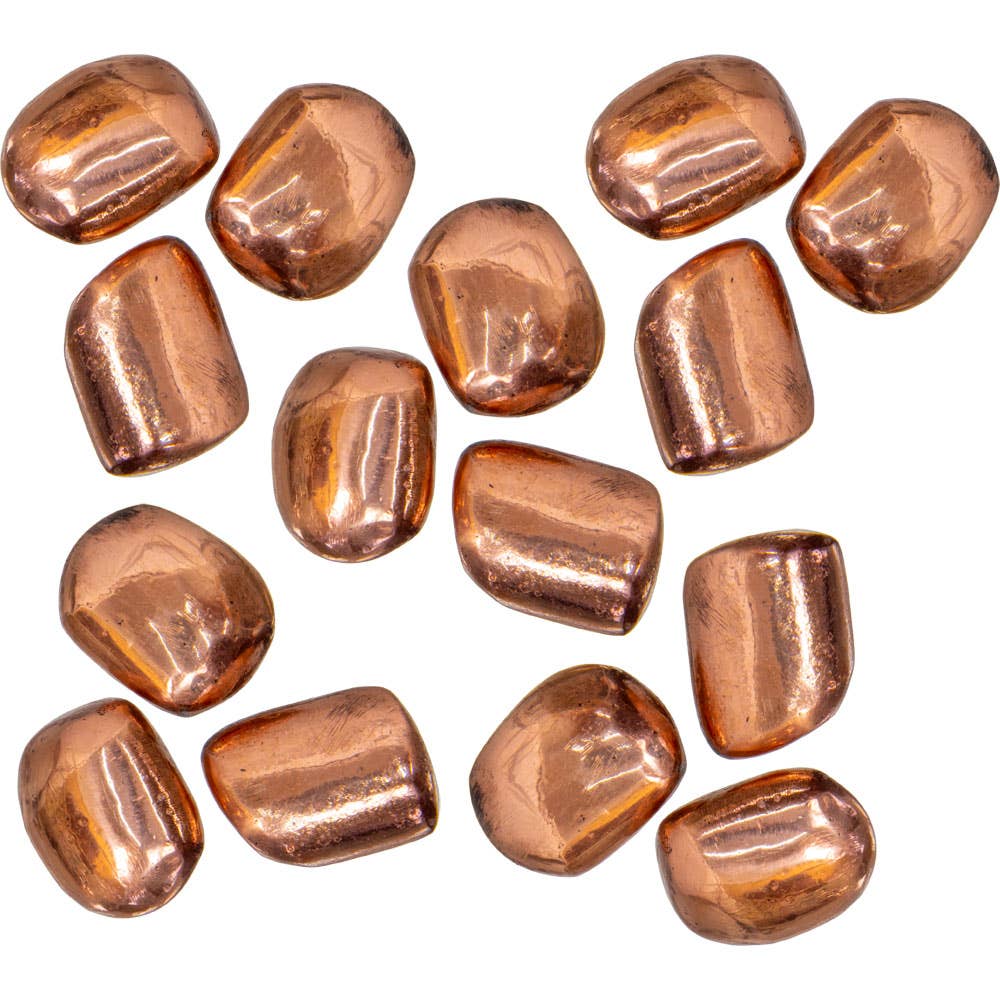 Copper | Tumbled - Spiral Circle