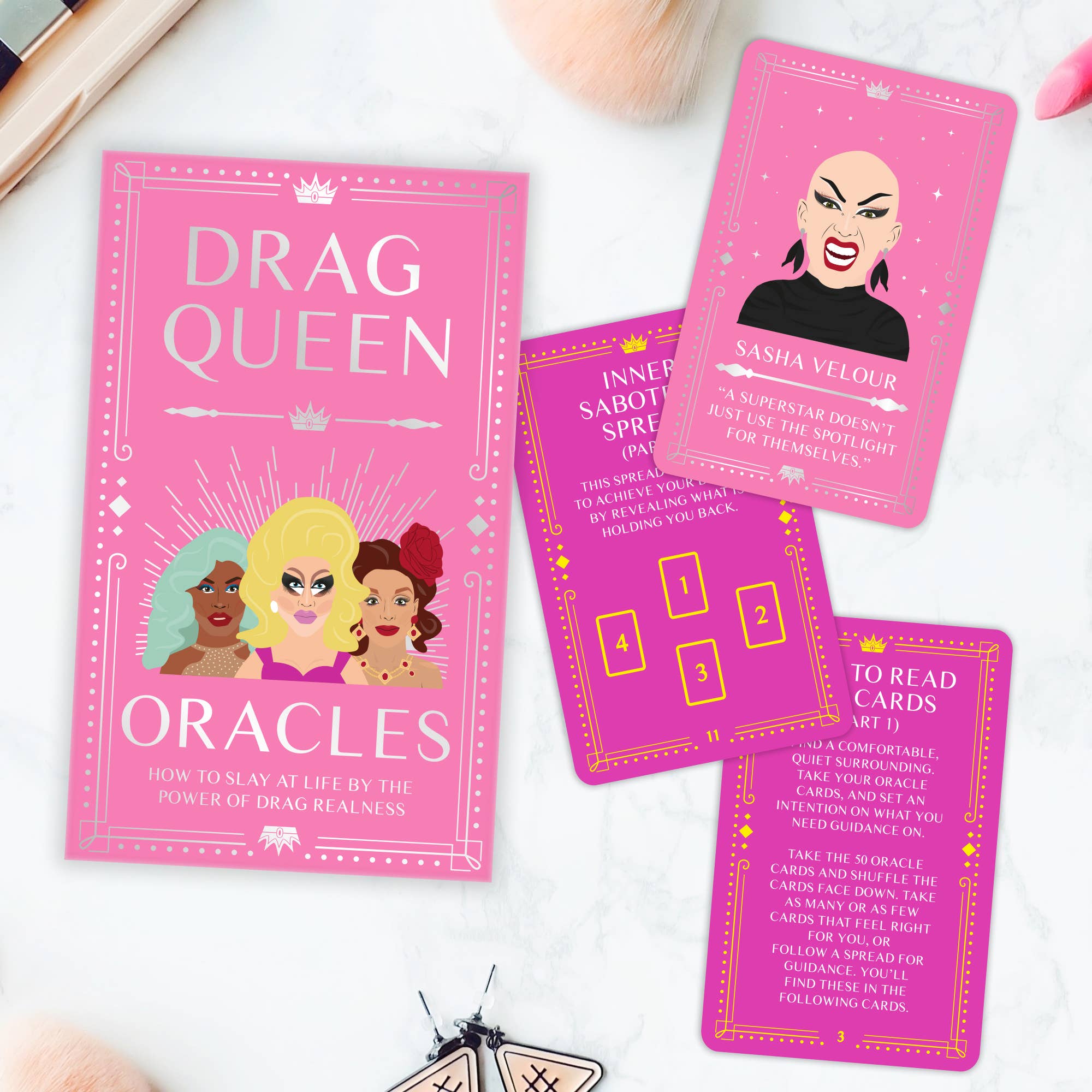 Drag Queen Oracles Card Pack - Spiral Circle