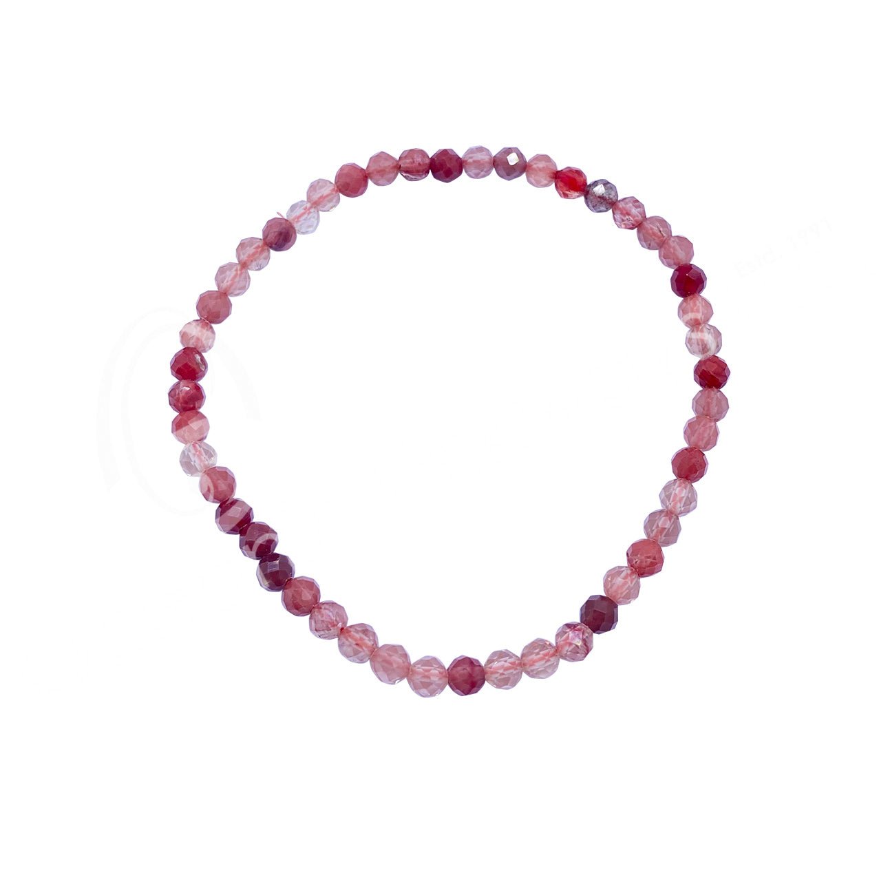 Feldspar Bracelet | Rooting | Faceted | 4mm - Spiral Circle