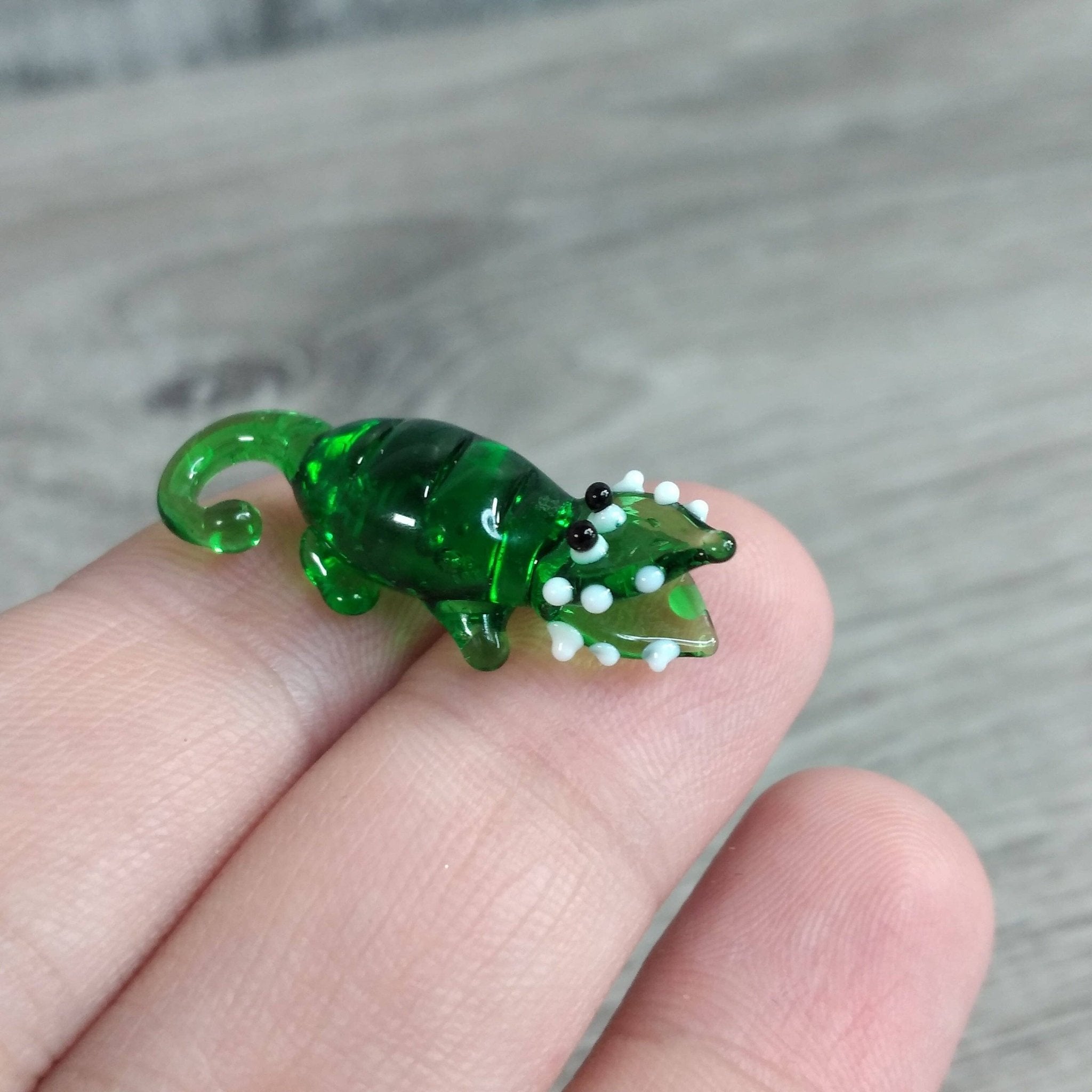 Glass Animal Figurines - Spiral Circle