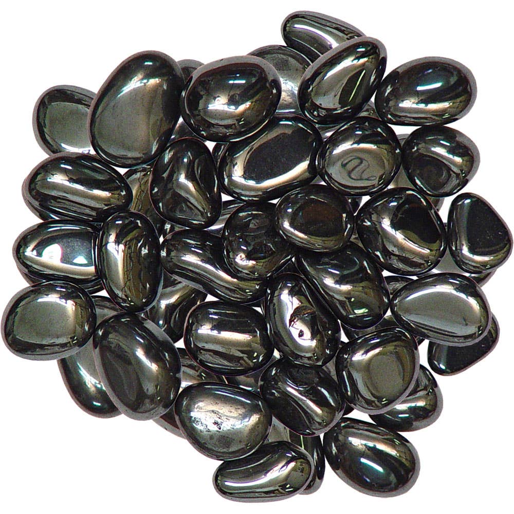 Hematite | Tumbled - Spiral Circle