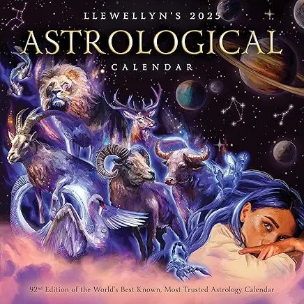 Llewellyn's 2025 Astrological Calendar - Spiral Circle