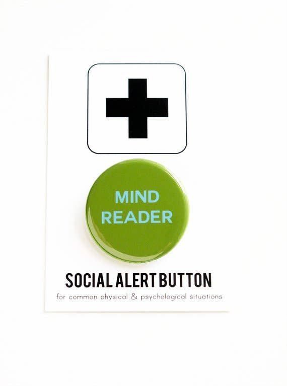 MIND READER button - Spiral Circle