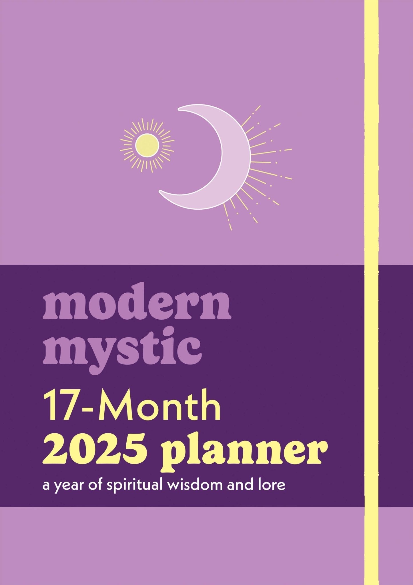 Modern Mystic 17 - Month 2025 Planner - Spiral Circle