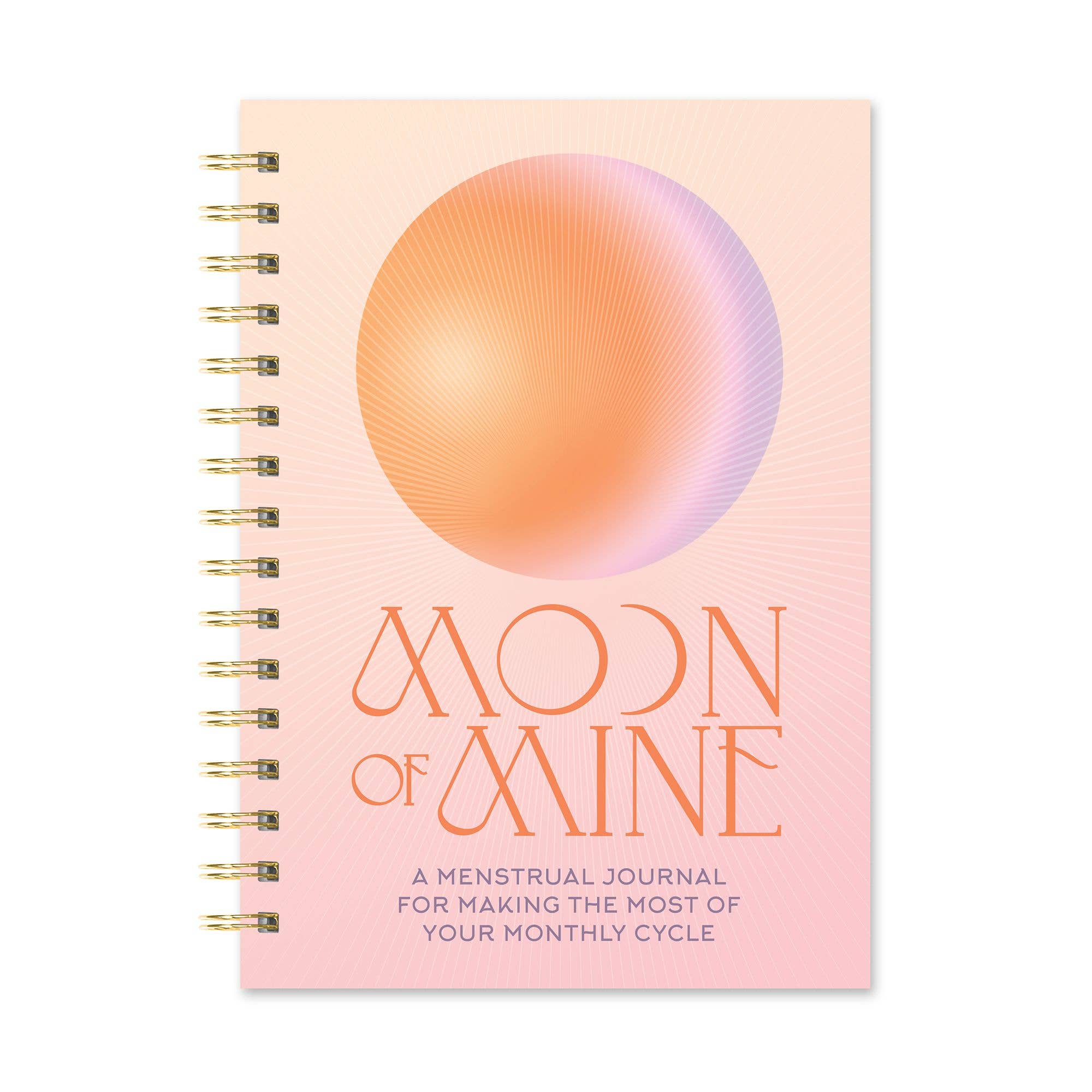 Moon of Mine Guided Journal - Spiral Circle