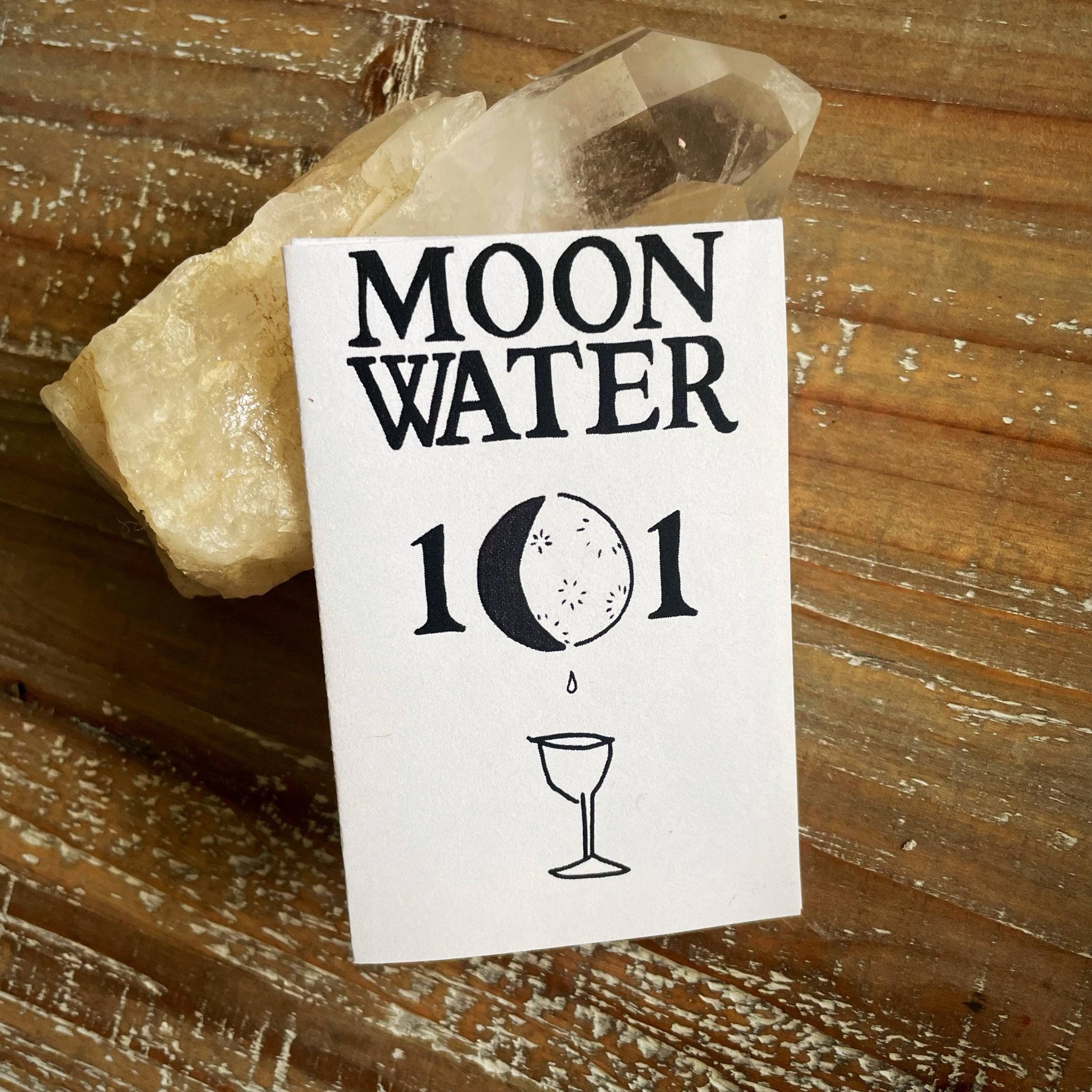 Moon Water 101 Pocket Zine - Spiral Circle