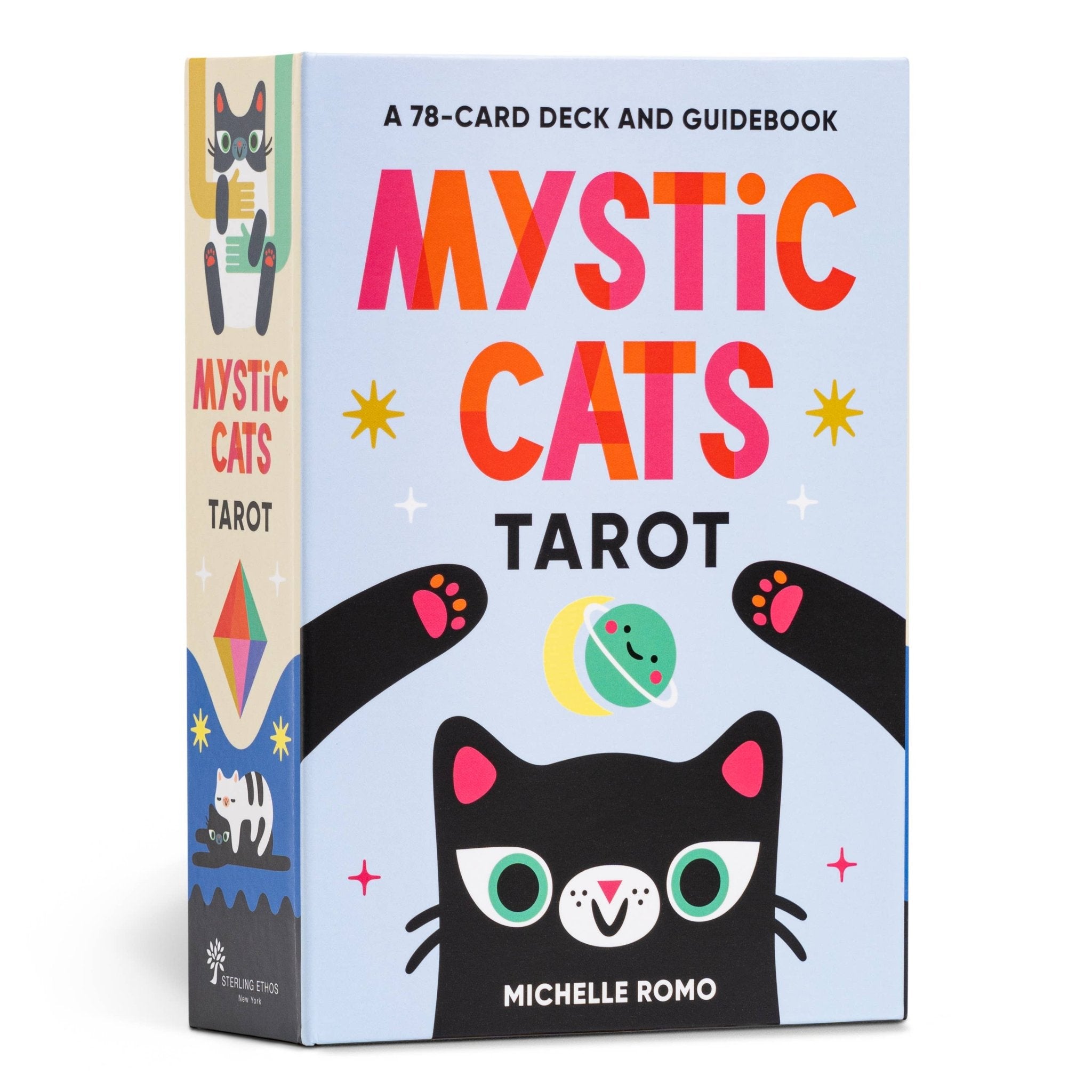 Mystic Cats Tarot: A 78 - Card Deck and Guidebook - Spiral Circle