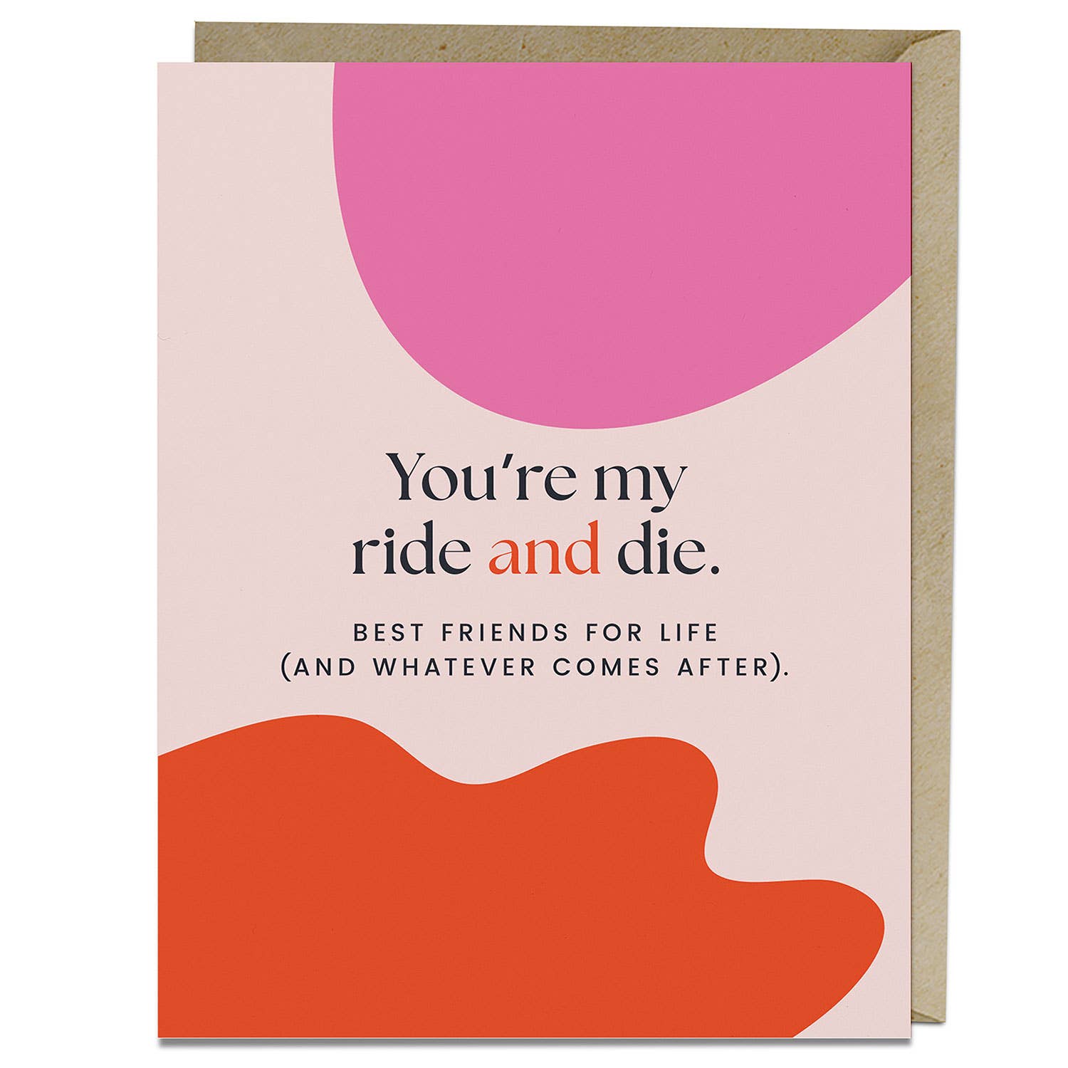 Nora McInerny My Ride and Die Card - Spiral Circle