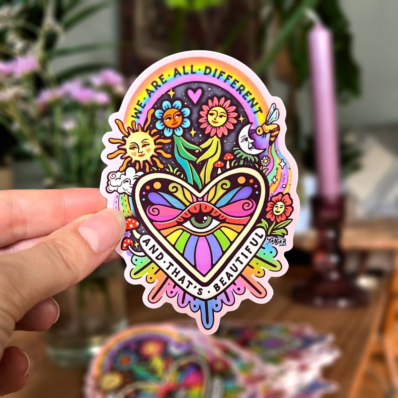 PRIDE - Sticker - Spiral Circle