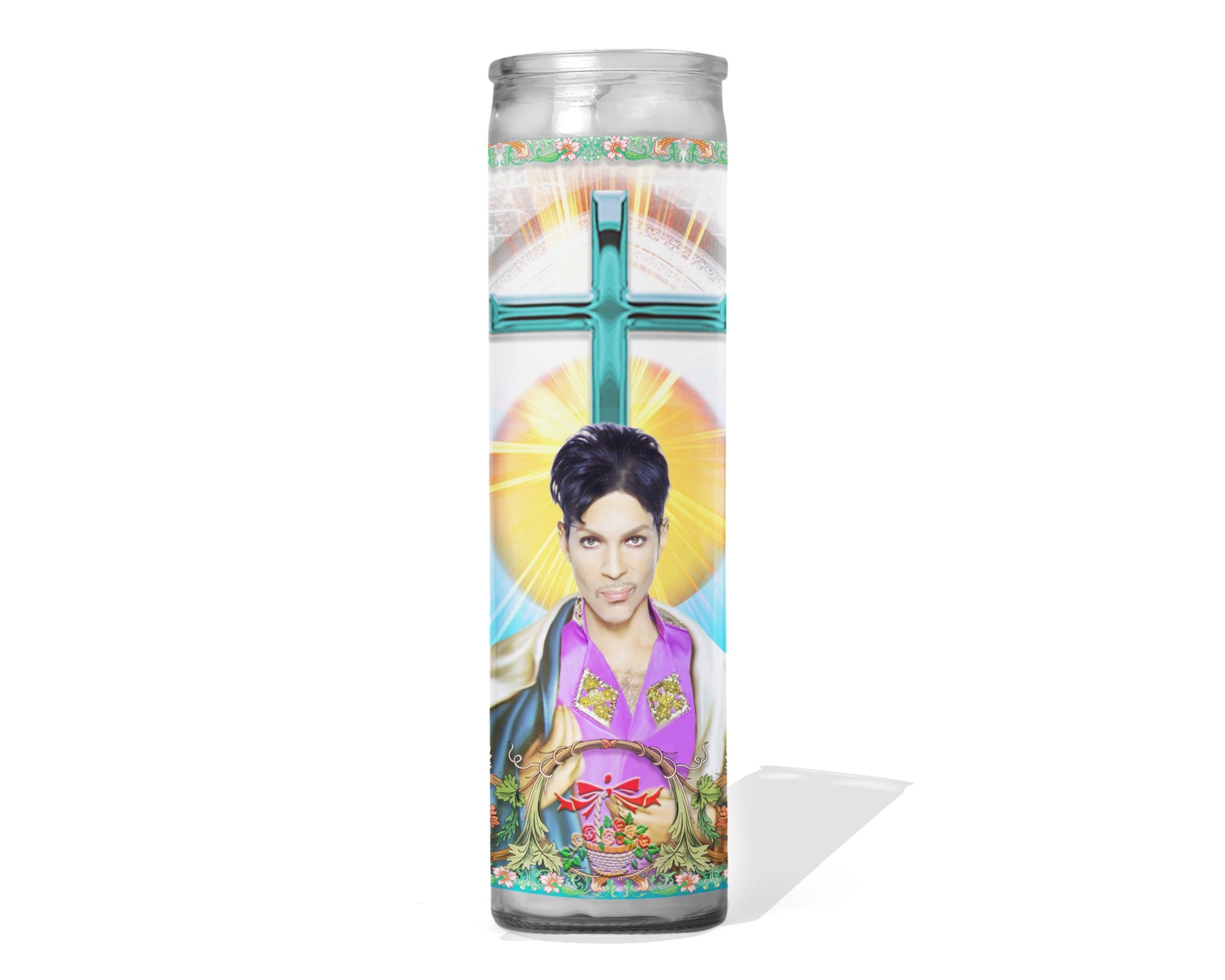 Prince Celebrity Prayer Candle - Spiral Circle