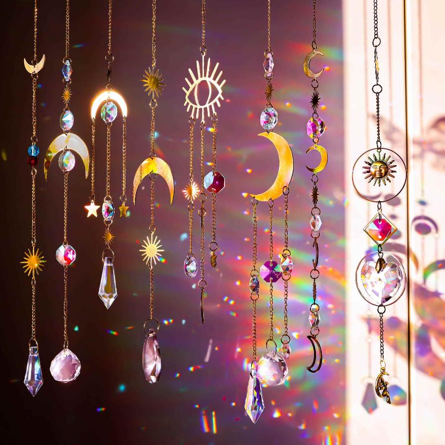 Prism Suncatcher - Spiral Circle