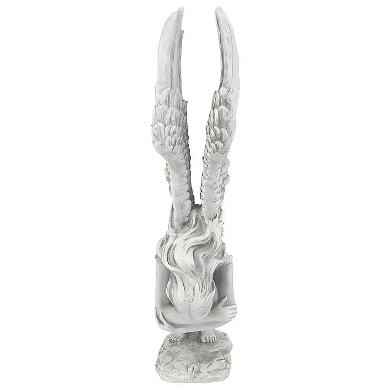 Redemption Fairy Statue with Angel Wings - Spiral Circle