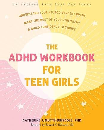 The ADHD Workbook For Teen Girls - Spiral Circle