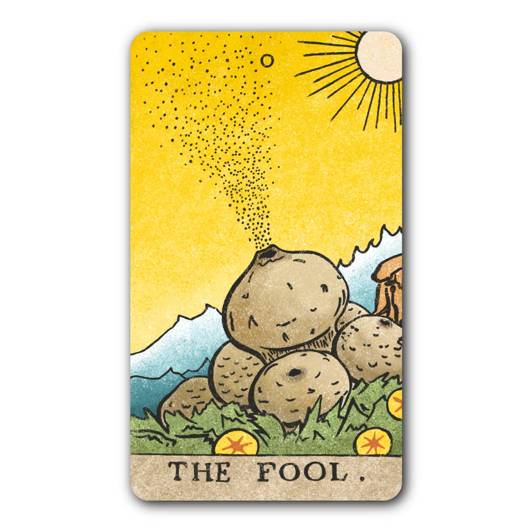 The Fool - Vinyl Sticker - Spiral Circle