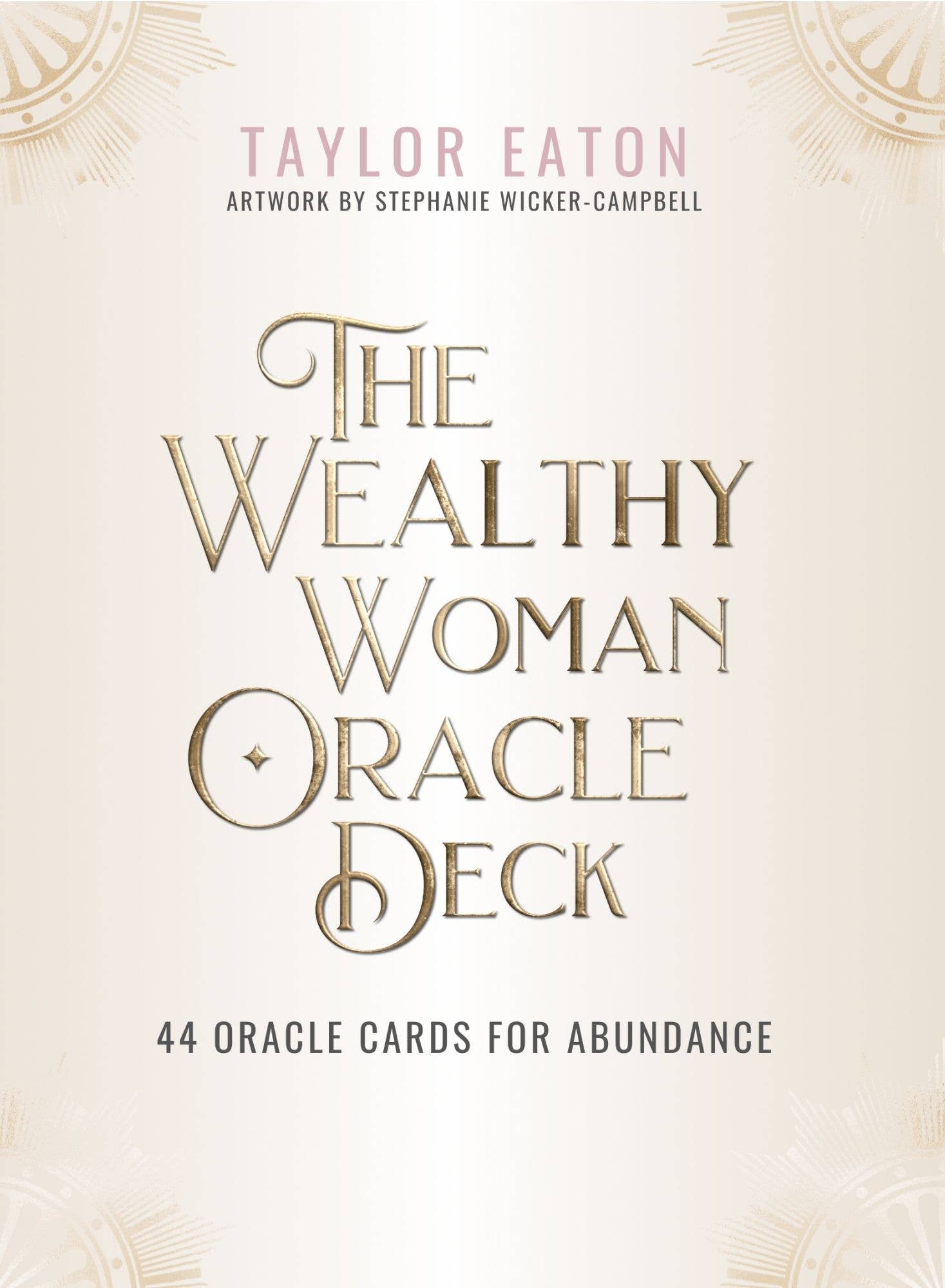 The Wealthy Woman Oracle Deck: 44 Cards and 96 Page Book - Spiral Circle