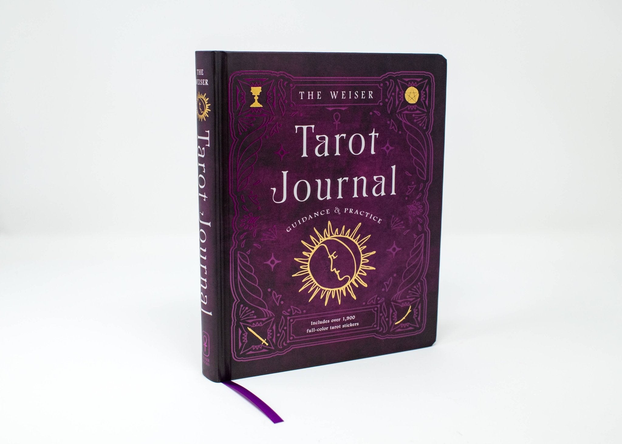 The Weiser Tarot Journal: Includes 1,920 Tarot Stickers - Spiral Circle