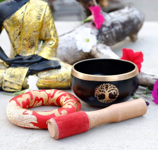 Tree Of Life Singing Bowl - Spiral Circle