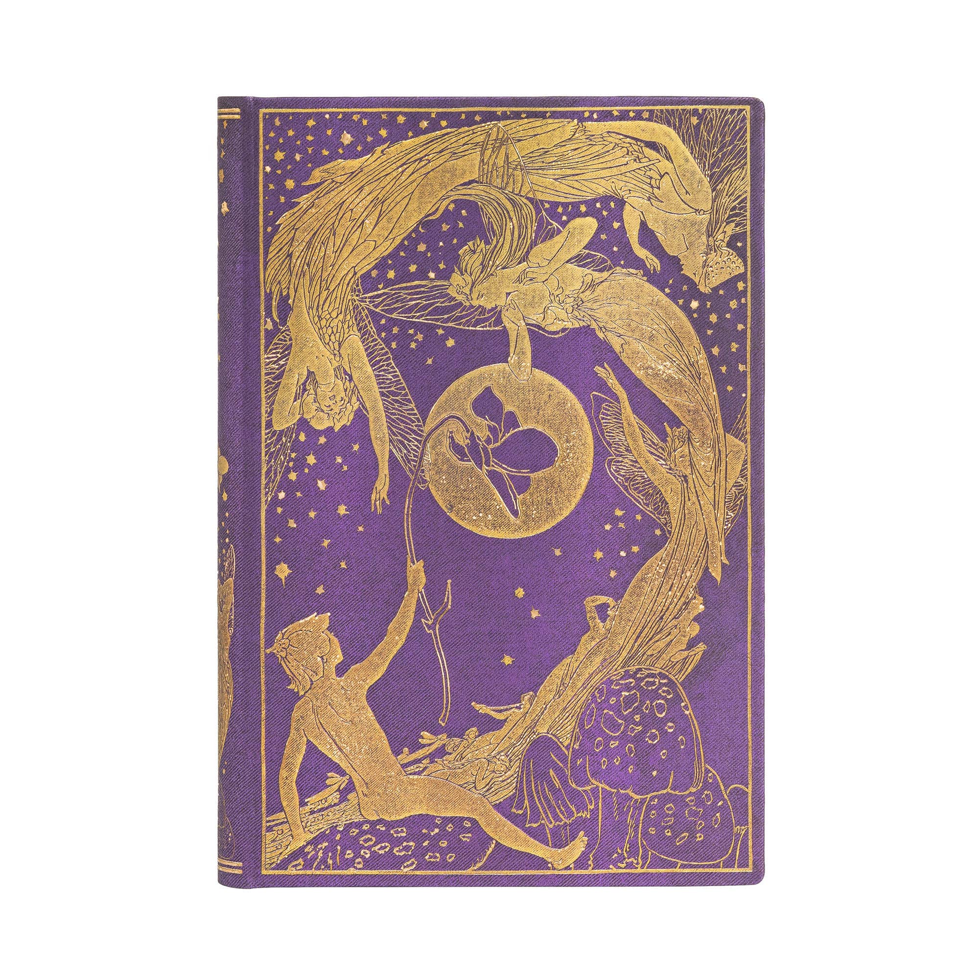 Violet Fairy Journal | Mini Lined - Spiral Circle