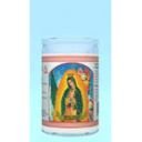 Virgin Guadalupe | 50 Hour Candle | White - Spiral Circle