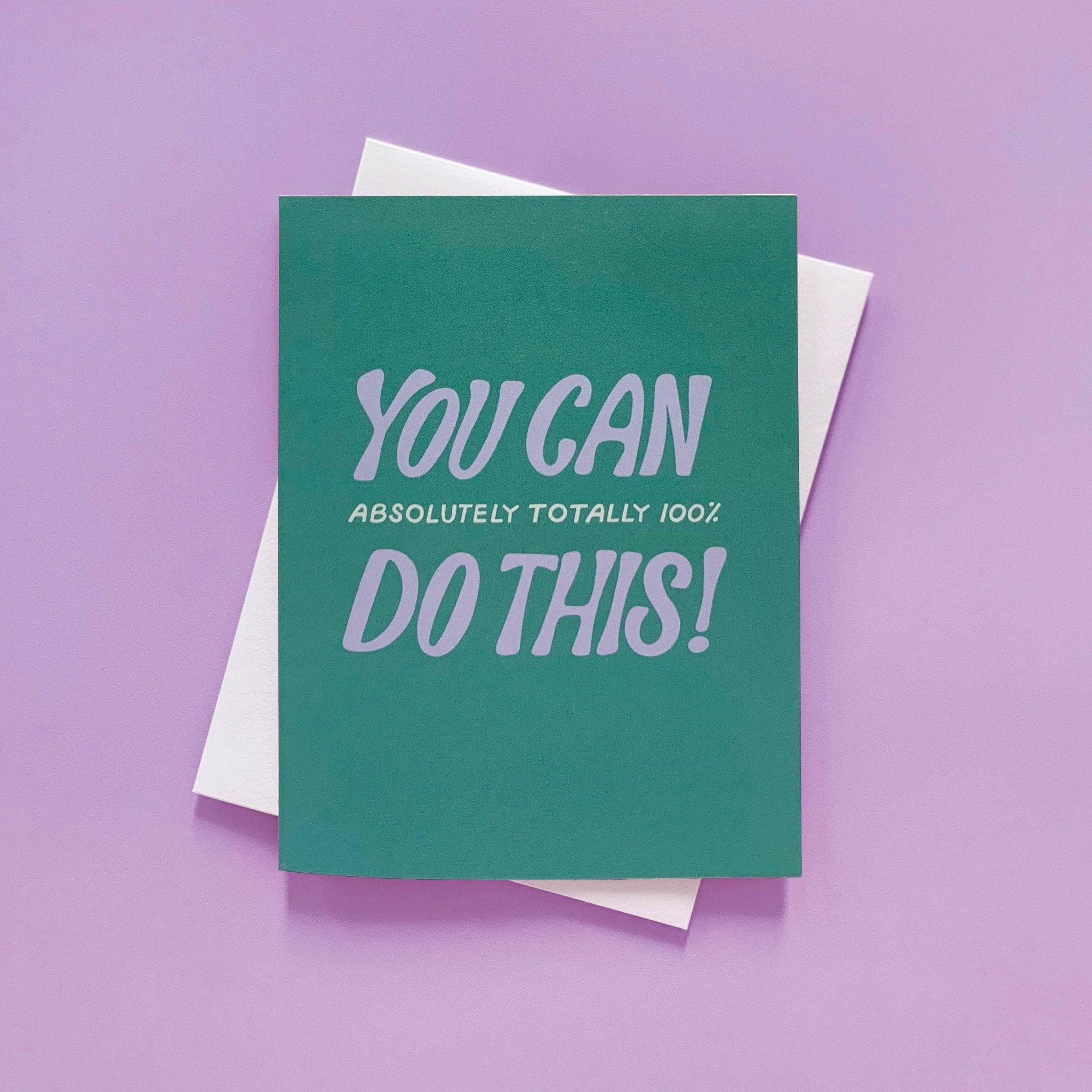 You Can Do This - Encouragement Card - Spiral Circle