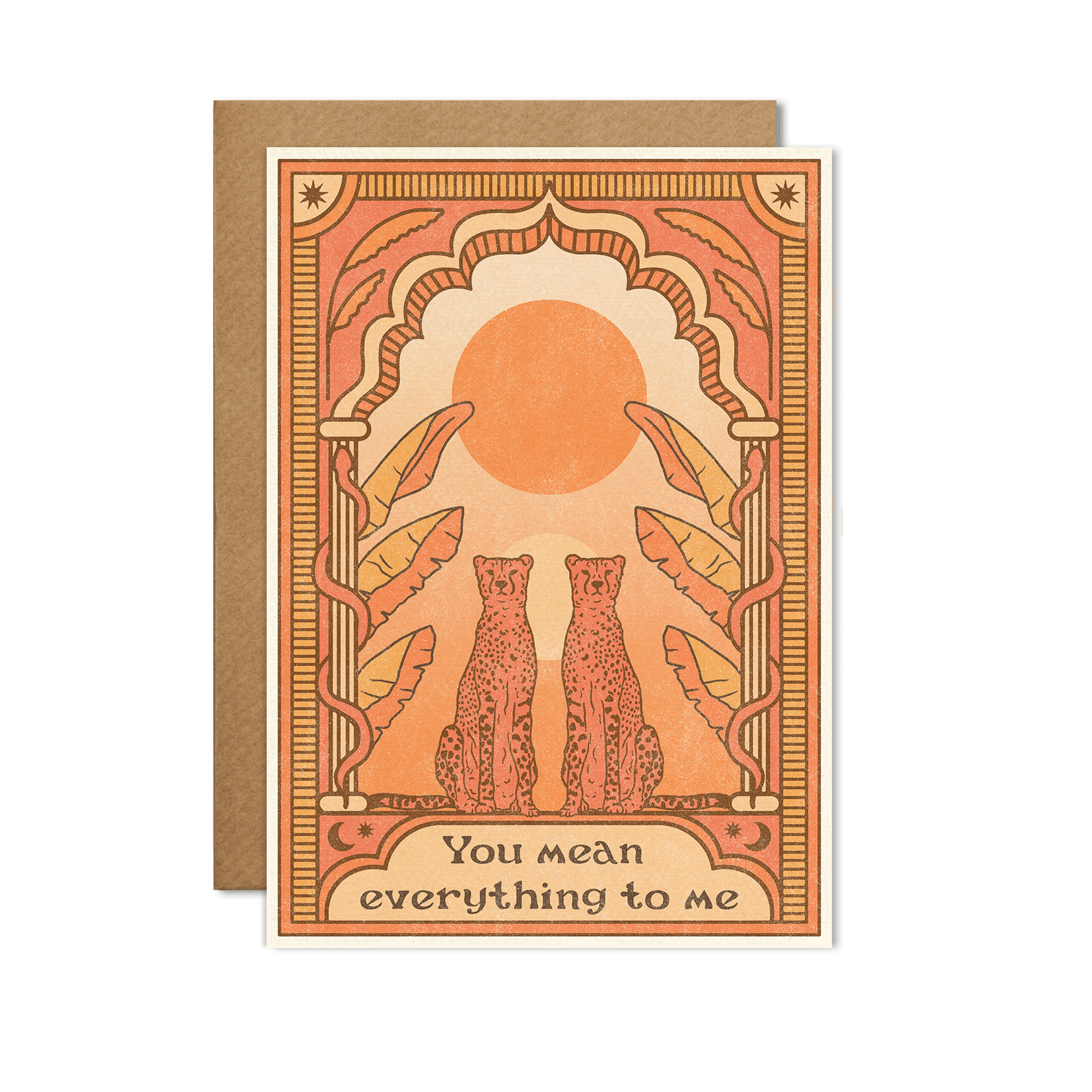 You mean everything to me Card - Spiral Circle