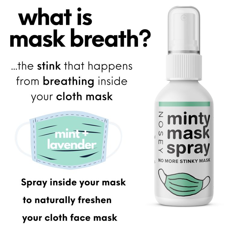 Minty Face Mask Spray - Spiral Circle