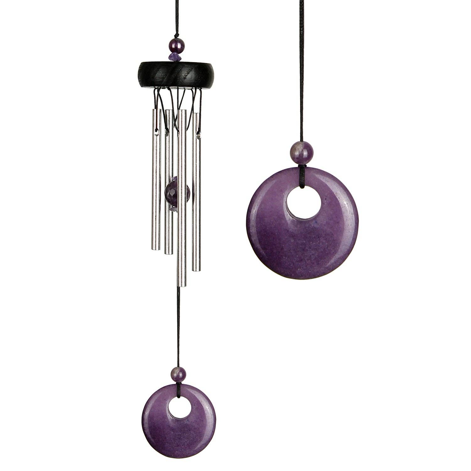 Precious Stones Chime™ - Amethyst - Spiral Circle