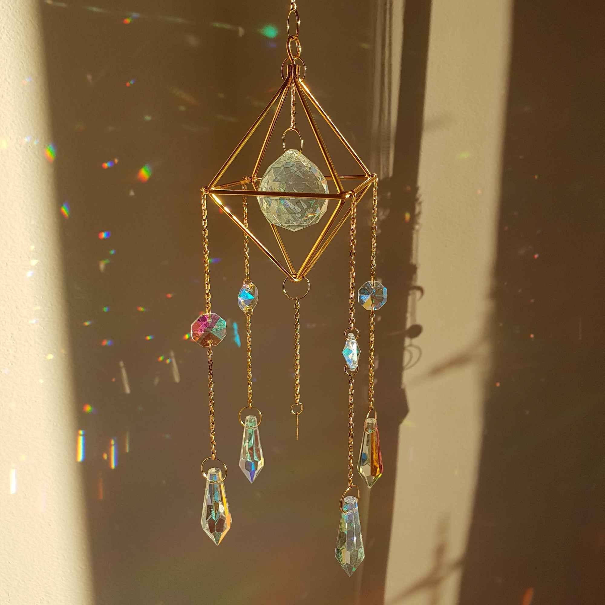 Sunlight Suncatcher - Spiral Circle